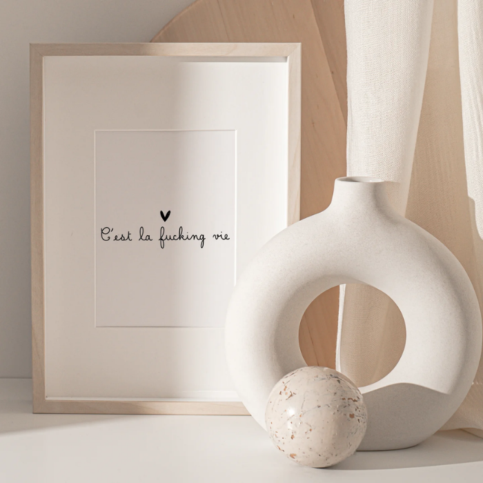 Art Print – C'est La Fucking Vie – Greta Jane Paper Co