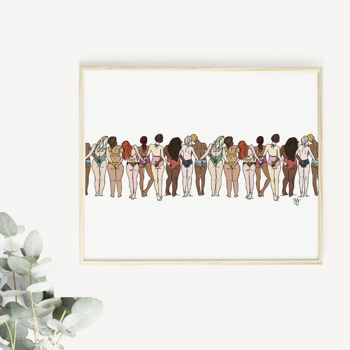 Art Print – The Ladies – Greta Jane Paper Co