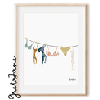 Art Print – Lingerie – Greta Jane Paper Co