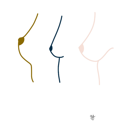 Art Print – The Sideboobs – Greta Jane Paper Co
