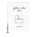 You’re a Mom Now WTF Card – Funny New Mom Card – Greta Jane Paper Co