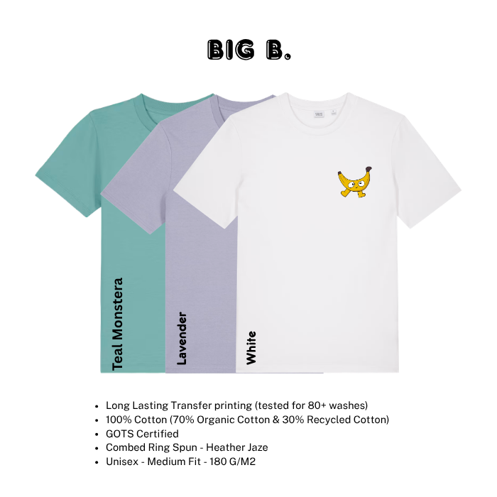 Kids Graphic Organic Cotton T-Shirt – Big B. – Hey Rik