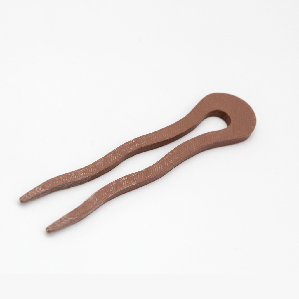 French Hair Pin – 3d Printed Bioplastic Hair Accessory – Little Moi Co