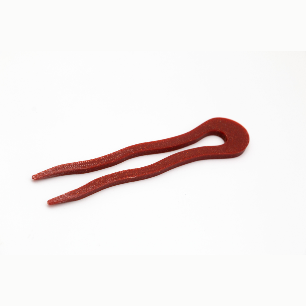 French Hair Pin – 3d Printed Bioplastic Hair Accessory – Little Moi Co