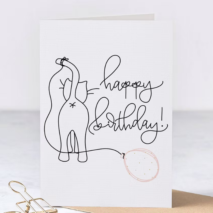 Birthday Cat - Funny Rude Birthday Greeting Card – Greta Jane Paper Co