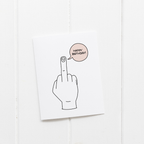 Happy Birthday F*** You Card – Funny Rude Birthday Greeting Card – Greta Jane Paper Co