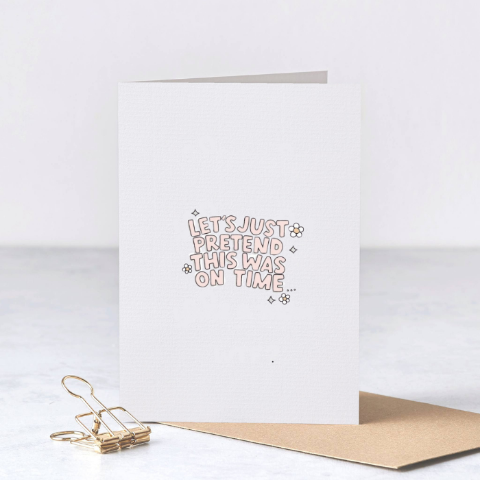 Lets Pretend - Funny Rude Birthday Greeting Card – Greta Jane Paper Co