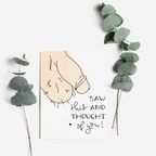 Saw This Thought of You - Funny Rude Birthday Greeting Card – Greta Jane Paper Co