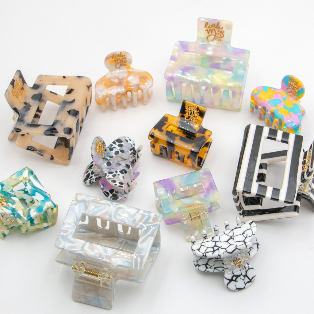 Medium Hair Claw Square- Little Moi Co