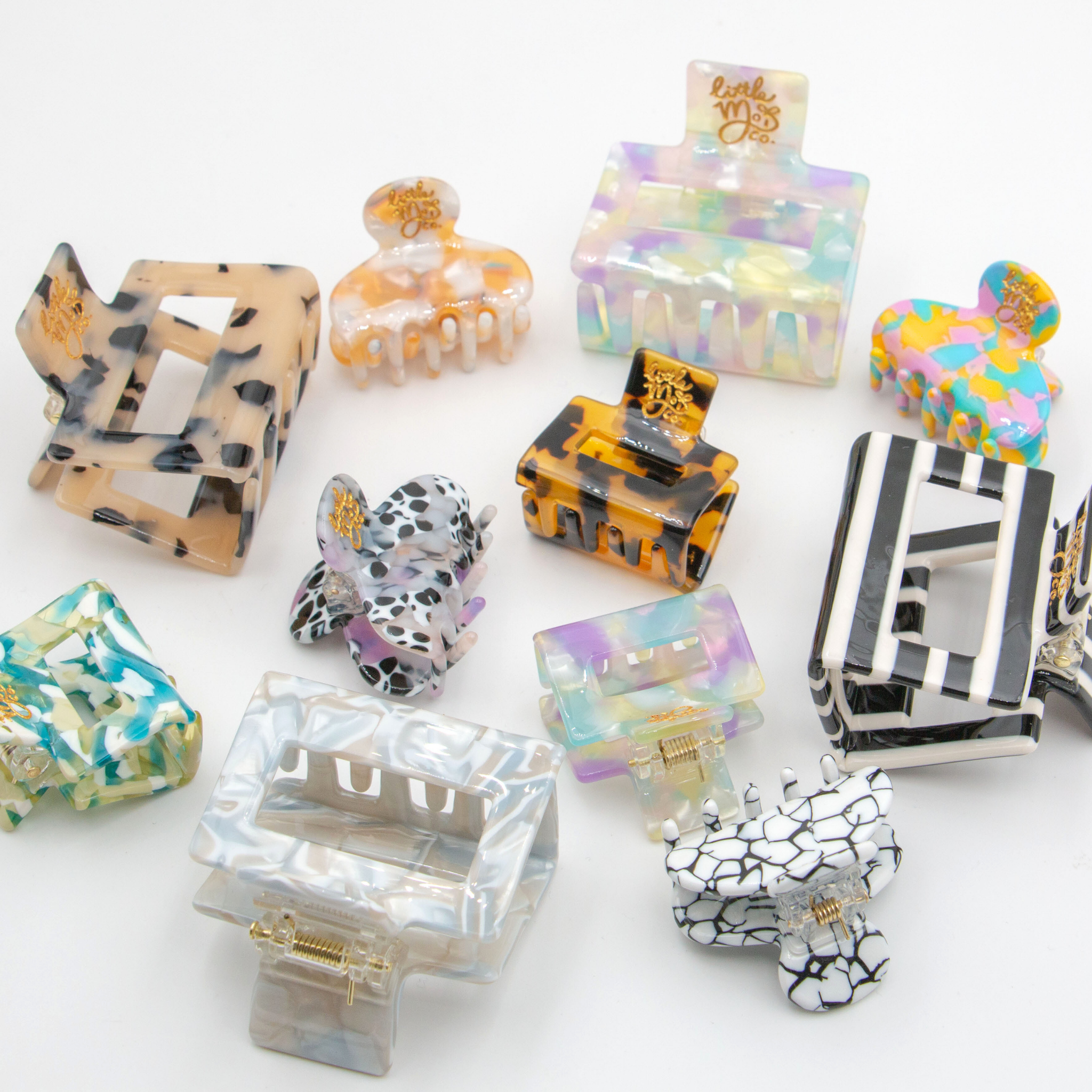 Medium Hair Claw Square- Little Moi Co