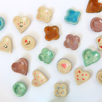 Ceramic Worry Stones – Handmade Fidget & Sensory Tokens – Bean & Bug