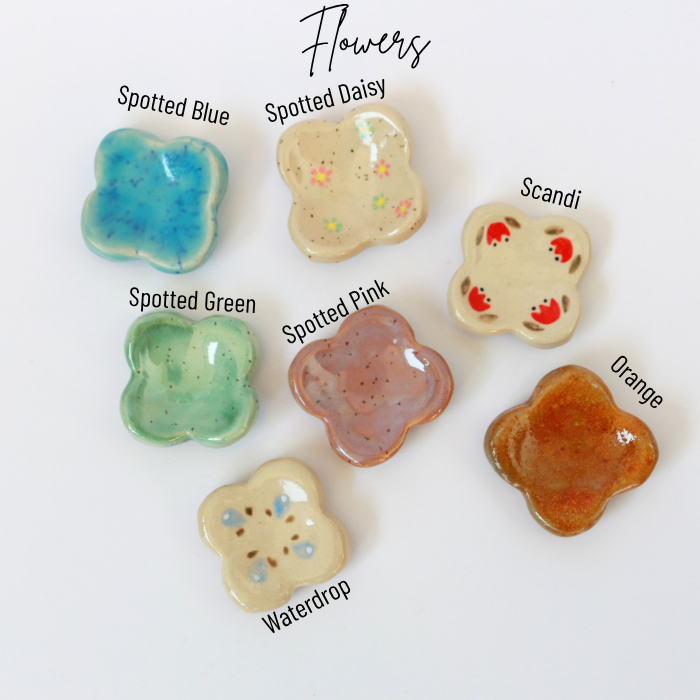 Ceramic Worry Stones – Handmade Fidget & Sensory Tokens – Bean & Bug