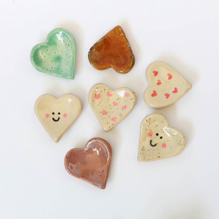 Ceramic Worry Stones – Handmade Fidget & Sensory Tokens – Bean & Bug