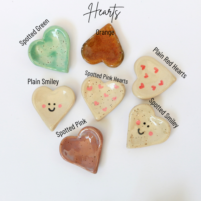 Ceramic Worry Stones – Handmade Fidget & Sensory Tokens – Bean & Bug