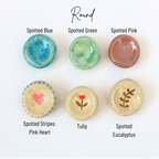 Ceramic Worry Stones – Handmade Fidget & Sensory Tokens – Bean & Bug