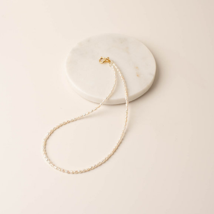 Whitestar Freshwater Pearl Choker Necklace - My Lovely Pearls