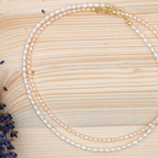 Peachy Love Freshwater Pearl Choker Necklace - My Lovely Pearls