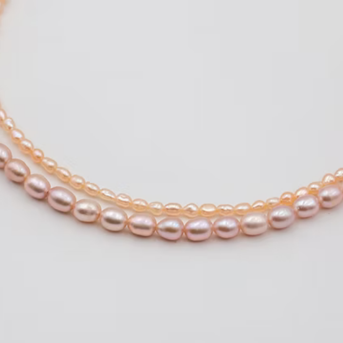 Rose Darling Freshwater Pearl Choker Necklace - My Lovely Pearls