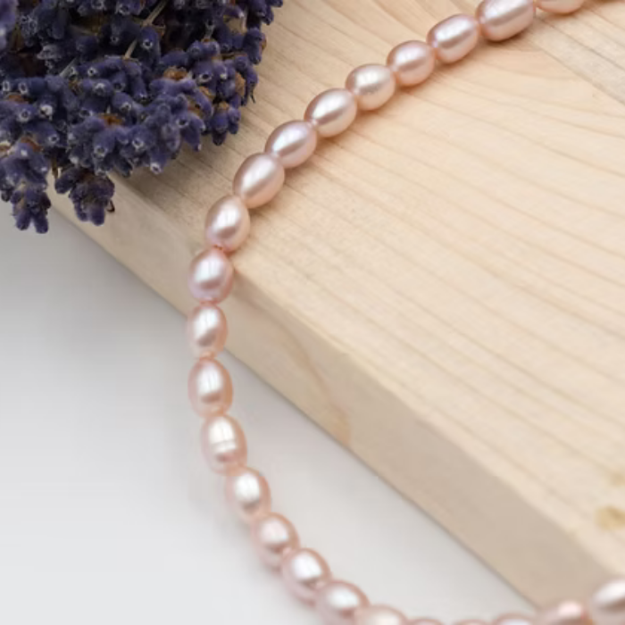 Rose Darling Freshwater Pearl Choker Necklace - My Lovely Pearls
