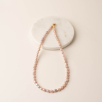 Rose Darling Freshwater Pearl Choker Necklace - My Lovely Pearls