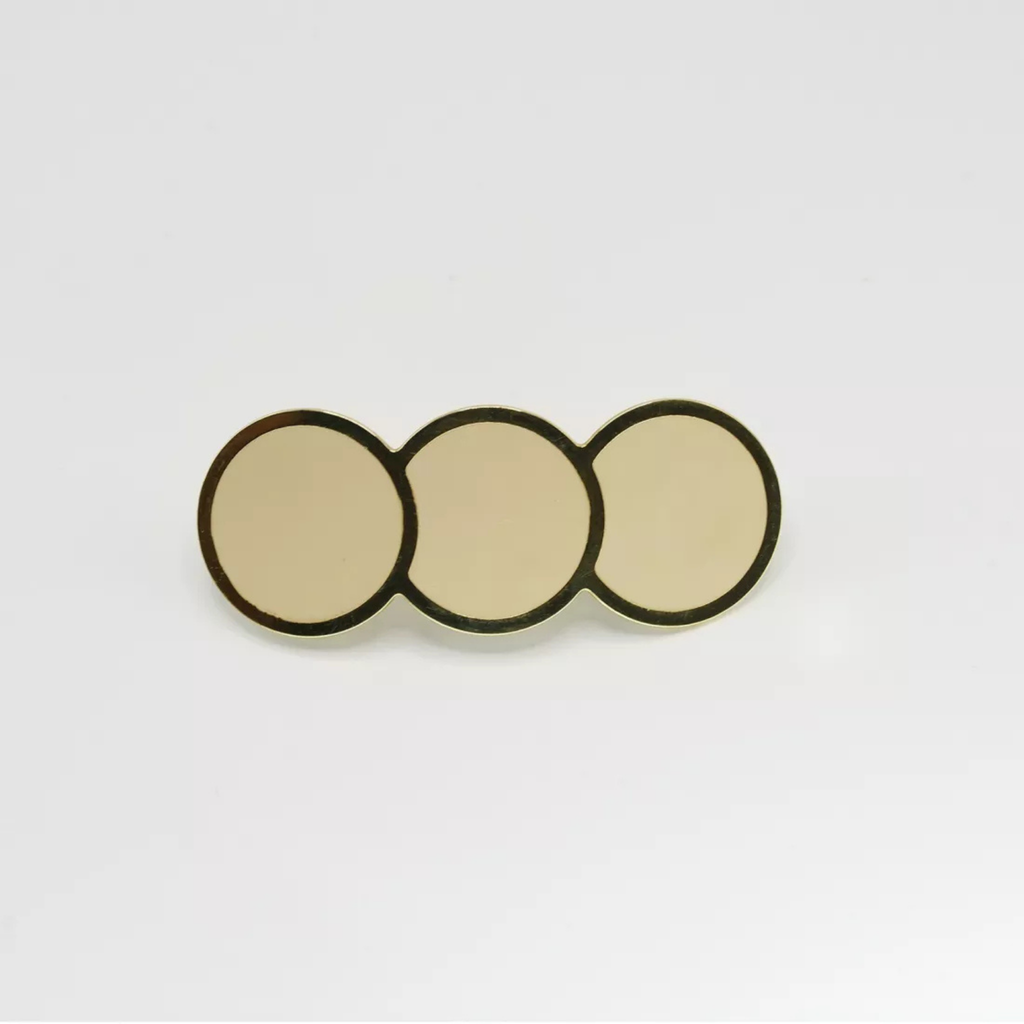 Billie Geometric Hair Barrette - Gypso – 24k Gold Plated - Gypso