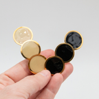 Billie Geometric Hair Barrette - Gypso – 24k Gold Plated - Gypso