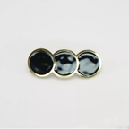 Billie Geometric Hair Barrette - Gypso – 24k Gold Plated - Gypso
