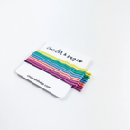 Pastel Dreams Bobby Pin Set – Matte Colourful Hair Pins