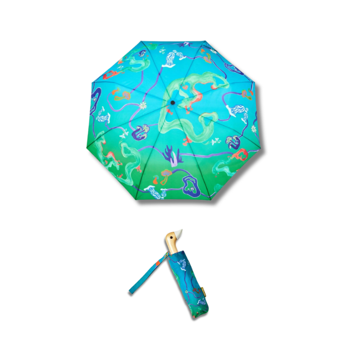 Compact Duck Umbrella – Aqua Funghi – Original Duckhead