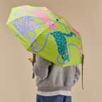 Compact Duck Umbrella – Lime Arty – Original Duckhead