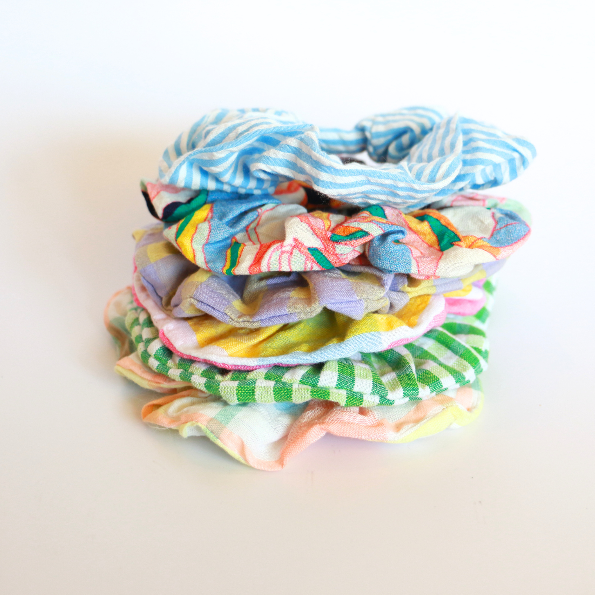 Cotton Handmade Scrunchies 4cm – Lili Pepper