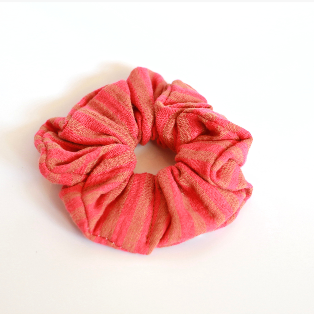 Cotton Handmade Scrunchies Vichy and Gingham 3.5cm – L’Atelier Nounille