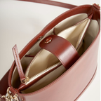 Marlon M - Cross Body Recycled Leather Bag – Cognac – Maradji