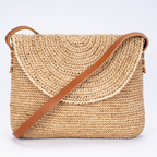 Crossbody Bag Crocheted Raffia – Sorio -  Bagatelle France