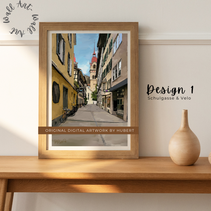 Wall Art Poster Print – Winterthur Digital Art Series – By Hubert & Little Moi Co Collab