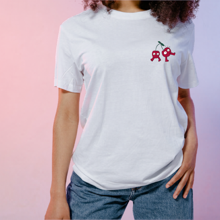 Adult Graphic Organic Cotton T-Shirt – Double Trouble – Hey Rik