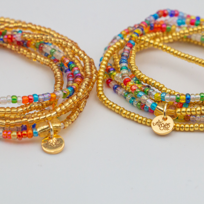 3 in 1 Beaded Chain (Necklace, Bracelet, Anklet) – Little Moi Co