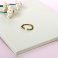 Elastic Beaded Ring - Glass Beads 3mm - Little Moi Co