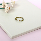 Elastic Beaded Ring - Glass Beads 3mm - Little Moi Co