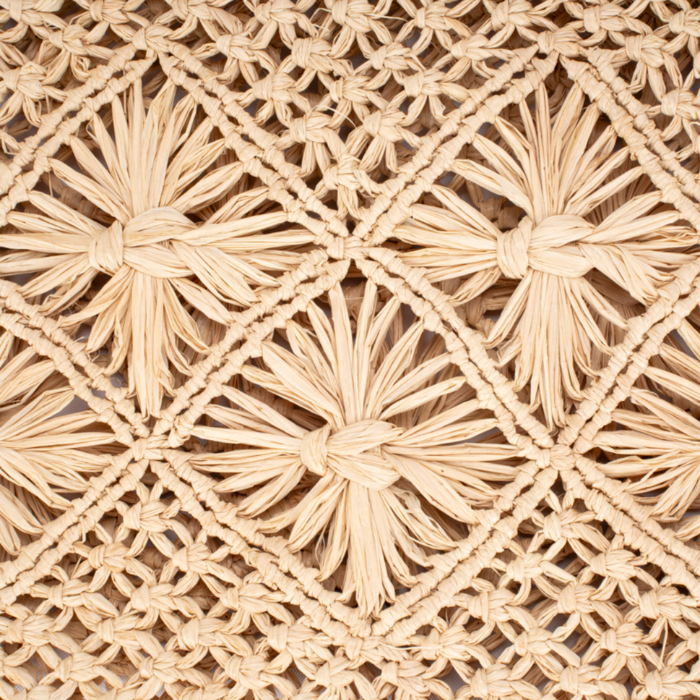 Crocheted Raffia Clutch/Pouch -  JANA – Bagatelle