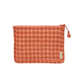 Vichy Rose - Quilted Flat Pouch – Bonheur du Jour