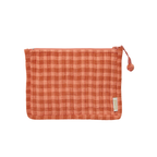 Vichy Rose - Quilted Flat Pouch – Bonheur du Jour