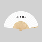 Folding Hand Fan 23cm – Fuck Off – Fantastico Fans