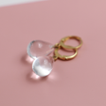 Glass Drop-Pendant Earrings – Diatomée