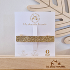 Glitter Felt Hair Barrette – Classic Rectangle – Les Petites Hirondelles