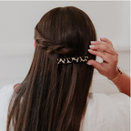 Glitter Felt Hair Barrette – Classic Rectangle – Les Petites Hirondelles