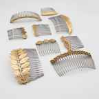 Large Well Woven Hair Comb – Brass Hair Accessories - Cinder & Sage