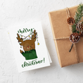 Merry Christmas! Fuck you! – Funny Rude Christmas Card – Greta Jane Paper Co