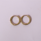 Hoop Bar Earrings – Stainless Steel Everyday Hoops