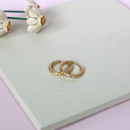 Hoop Bar Earrings – Stainless Steel Everyday Hoops